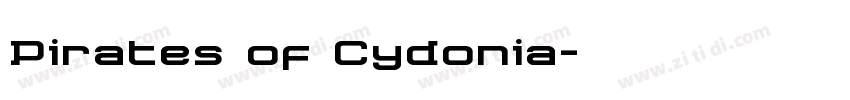 Pirates of Cydonia字体转换